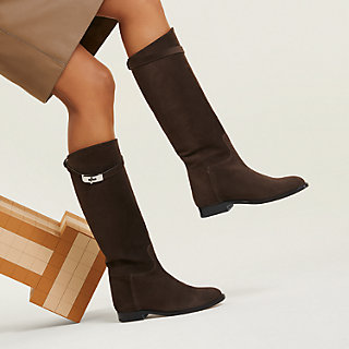 【洗練のシルエット♪】HERMES ブーツ Stiefel Jumping ブラウン Jumping boot | Hermès Mainland China